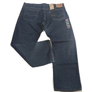 Levi’s 517 Bootcut Jeans Men’s 40x31 Rigid Indigo Dark Wash Cotton Please Read